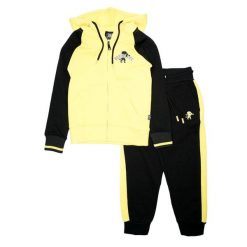 Dresy dla chłopców Urban College. Żółte spodnie sportowe dla chłopców LEONE 1947 APPAREL, bez wzorów, z bawełny, sportowe, na fitness i siłownię. Za 136.83 zł.