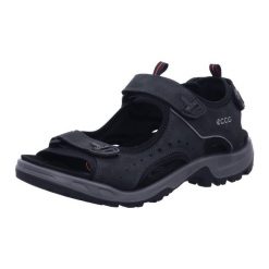 Buty do chodzenia męskie Ecco Offroad. Czarne sandały męskie ecco, z gumy, bez zapięcia. Za 581.00 zł.