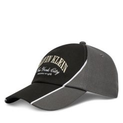 Czapka z daszkiem Calvin Klein. Czarne czapki i kapelusze męskie Calvin Klein, bez wzorów. Za 209.99 zł.