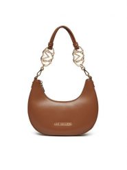 LOVE MOSCHINO Torebka JC4048PP1MLF0201 Brązowy. Brązowe torebki do ręki damskie Love Moschino, bez wzorów, ze skóry, bez dodatków. Za 499.99 zł.