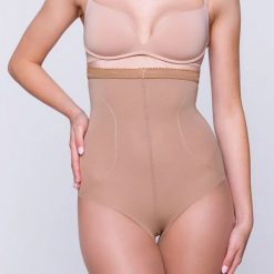 Rajstopy Gabriella Hight Shaper 20 den beige. Brązowe skarpety damskie Gabriella, bez wzorów, z bawełny. Za 45.90 zł.