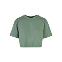 Damska Koszulka oversize Urban Classics GT. Zielone t-shirty damskie Urban Classics, bez wzorów, bez kołnierzyka. Za 90.00 zł.
