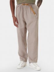 Aeronautica Militare Spodnie materiałowe 261PA1712UCT04293 Beżowy Comfort Fit. Brązowe spodnie materiałowe męskie Aeronautica Militare, m, bez wzorów, ze lnu. Za 839.99 zł.