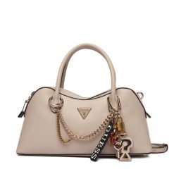 Torebka Guess. Brązowe torebki do ręki damskie Guess, z aplikacjami, bez dodatków. Za 639.99 zł.