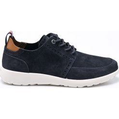 Tommy Hilfiger - Półbuty. Czarne półbuty na co dzień męskie marki Tommy Hilfiger, z gumy. W wyprzedaży za 249.90 zł.