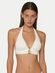 Guess Góra od bikini E6GJ14 KF590 Biały. Białe bikini damskie Guess, l, z aplikacjami. Za 329.99 zł.