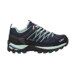 Buty trekkingowe damskie CMP RIGEL LOW. Czarne obuwie sportowe damskie CMP, bez wzorów, wspinaczkowe. W wyprzedaży za 359.99 zł.