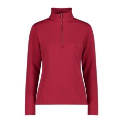 Sweter damski CMP. Czerwone swetry damskie CMP, bez wzorów, sportowe, bez kołnierzyka, bez ramiączek, bez kaptura. Za 261.75 zł.