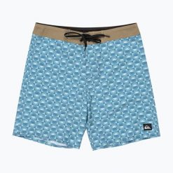 Szorty kąpielowe męskie Quiksilver Surfsilk Straight Leg 18". Brązowe kąpielówki męskie Quiksilver, m, bez wzorów. Za 239.99 zł.