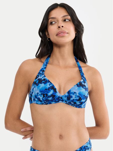 Triumph Góra od bikini Midnight Swim 10226507 Niebieski. Niebieskie bikini damskie Triumph, bez wzorów. Za 128.99 zł.