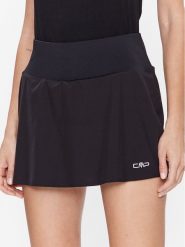 CMP Spódnica funkcyjna 32C6266 Czarny Regular Fit. Czarne spódnice damskie CMP, bez wzorów, z syntetyku, tenisowe. Za 199.99 zł.