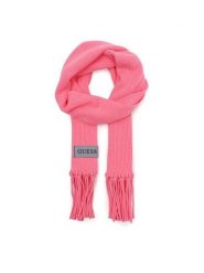 Guess Szalik AW9961 WOL03 Różowy. Czerwone szaliki i chusty damskie Guess, z aplikacjami, z materiału. Za 289.99 zł.