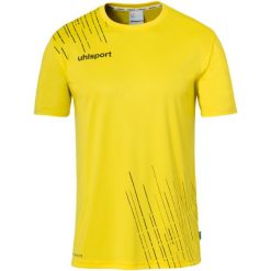 Zestaw koszulka i spodenki Uhlsport Score 26. Czarne koszulki sportowe damskie Uhlsport, xl, bez wzorów, z dresówki, bez kołnierzyka, bez ramiączek, do piłki nożnej. Za 222.00 zł.