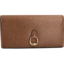 Duży Portfel Damski LAUREN RALPH LAUREN - Bennington 432688519002 Brown. Portfele damskie Lauren Ralph Lauren. Za 569.00 zł.