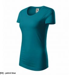 MALFINI - ADLER - - Koszulka damska, Certified by Intertek GOTS-14289, g/m, % bawełna organiczna petrol blue M. Niebieskie t-shirty damskie Malfini, m, bez wzorów, z bawełny, bez kołnierzyka. Za 34.15 zł.