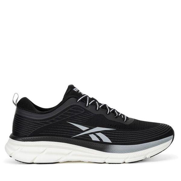 Buty do biegania Reebok. Czarne buty sportowe męskie Reebok, bez zapięcia, do biegania. Za 249.99 zł.