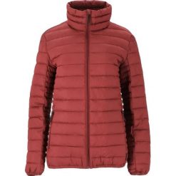 Damska kurtka puchowa Whistler Edge. Szare kurtki damskie Whistler, uniwersalny, bez wzorów, z materiału, bez kaptura. Za 296.00 zł.