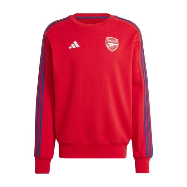 Męska Bluza Adidas. Czerwone bluzy męskie ARSENAL, m, bez wzorów, z bawełny, z kapturem, na fitness i siłownię. Za 417.99 zł.