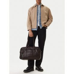 Torba na laptopa G-Star Raw. Brązowe torby na laptopa męskie G-Star Raw, bez wzorów. Za 239.99 zł.