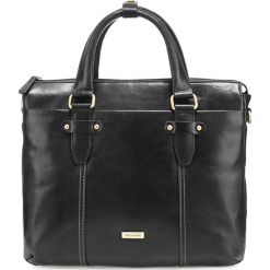 Torba na laptopa 85-3U-513-1. Czarne torby na laptopa męskie Wittchen, w paski. Za 539.00 zł.