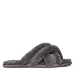 Kapcie Ugg. Szare kapcie damskie UGG, bez wzorów. Za 399.99 zł.