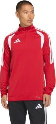 Adidas Bluza męska adidas Tiro 26 League Training Top czerwona JY9694 XL. Czerwone bluzy męskie Adidas, m, bez wzorów, bez kaptura. Za 236.51 zł.