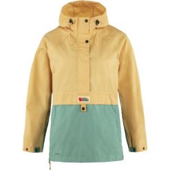 Kurtka turystyczna damska Fjallraven Vardag Anorak. Żółte kurtki damskie Fjällräven, s, bez wzorów, z materiału, z kapturem. Za 960.45 zł.