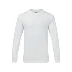 Koszulka z długim rękawem Gildan Hammer. Białe bluzki z długim rękawem męskie Gildan, m, bez wzorów, bez kołnierzyka. Za 116.00 zł.