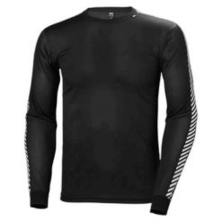 Bluza Helly Hansen lifa stripe crew. Czarne bluzy męskie Helly Hansen, l, bez wzorów, bez kaptura. W wyprzedaży za 170.15 zł.