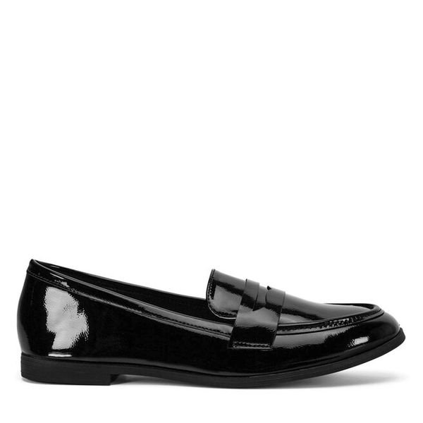 Mokasyny DeeZee. Czarne mokasyny damskie DeeZee. Za 79.99 zł.