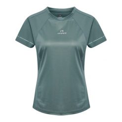 Damski jersey Newline Breathe. Szare koszulki sportowe damskie Newline, bez wzorów, z jersey, bez kołnierzyka, bez ramiączek, do biegania. Za 194.00 zł.