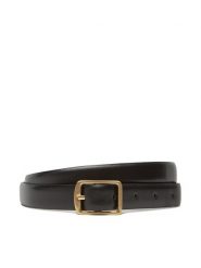 Calvin Klein Pasek Damski Classic Square Buckle Belt 20Mm LV04F7036G Czarny. Czarne paski damskie Calvin Klein, bez wzorów, ze skóry. Za 149.99 zł.