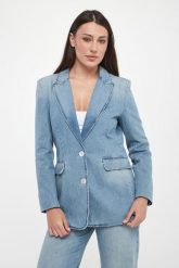 Marynarka damska jeansowa Furetto MARELLA. Żakiety damskie Marella, bez wzorów, z jeansu. Za 1,319.00 zł.