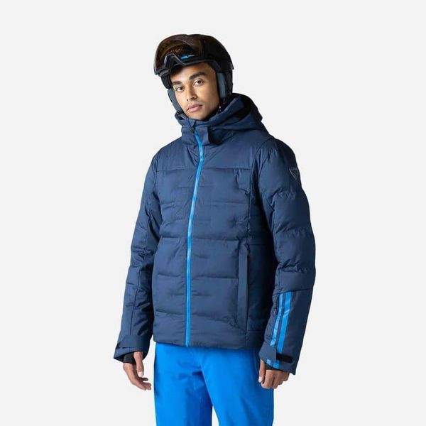 Kurtka narciarska męska Rossignol Depart. Niebieskie kurtki snowboardowe męskie Rossignol, m, bez wzorów, bez kaptura, narciarskie. W wyprzedaży za 1,890.00 zł.