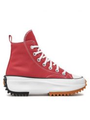 Converse Trampki Run Star Hike A05136C Czerwony. Czerwone trampki i tenisówki damskie Converse, bez wzorów, z materiału, retro, bez zapięcia. Za 329.99 zł.