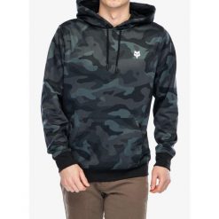 Bluza z kapturem męska Fox Head Camo Pullover Hoodie. Szare bluzy męskie FOX, m, bez wzorów, z kapturem. Za 323.99 zł.