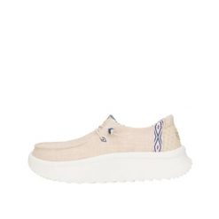 HEYDUDE Damskie Mokasyny Wendy Peak Chambray Woven. Białe mokasyny damskie Hey dude, z materiału. Za 249.00 zł.