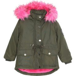 Ciemnozielona Kurtka Intellect. Zielone kurtki i płaszcze dla dziewczynek Born2be, na jesień. Za 159.99 zł.