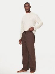 Tommy Hilfiger Spodnie materiałowe UM0UM03689 Brązowy Relaxed Fit. Brązowe spodnie materiałowe męskie Tommy Hilfiger, m, bez wzorów, z bawełny. Za 379.99 zł.