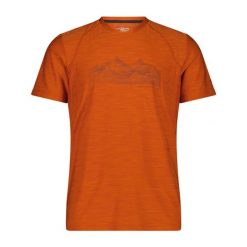Koszulka męska CMP Toto T-Shirt Melange Stretch Jersey. Brązowe t-shirty męskie CMP, m, bez wzorów, z jersey, bez kołnierzyka. Za 114.99 zł.