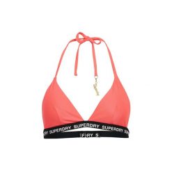 Damski elastyczny top do kostiumu kąpielowego Superdry. Czerwone topy damskie Superdry., xl, bez wzorów, z elastanu, bez kołnierzyka, bez ramiączek. Za 212.65 zł.
