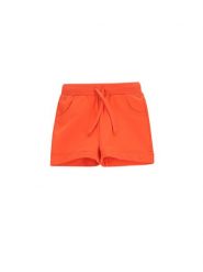 Coccodrillo Szorty sportowe WC5120401VGC Pomarańczowy Regular Fit. Brązowe spodenki dla dziewczynek COCCODRILLO, bez wzorów, z bawełny, sportowe. Za 29.99 zł.