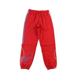 Second life - Spodnie dresowe męskie Adidas Adicolor czerwone - Stan dobry. Czerwone spodnie sportowe męskie Adidas, m, bez wzorów, z dresówki, do biegania. Za 164.76 zł.
