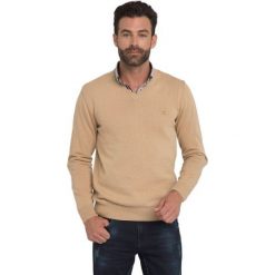 Sir Raymond Tailor Sweter Męski Tour Xl Beżowy. Swetry przez głowę męskie marki Sir Raymond Tailor. W wyprzedaży za 139.00 zł.