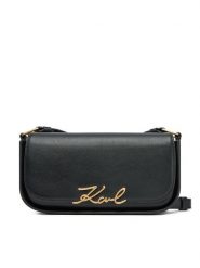 KARL LAGERFELD Torebka A1W30039 Czarny. Czarne torebki do ręki damskie KARL LAGERFELD, bez wzorów, ze skóry, bez dodatków. Za 639.99 zł.