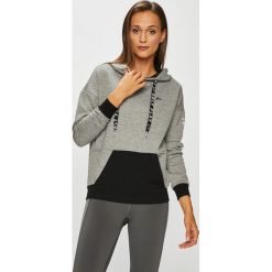 Only Play - Bluza. Szare bluzy damskie Only Play, l, bez wzorów, z bawełny, z kapturem. W wyprzedaży za 129.90 zł.