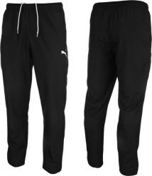 Puma Spodnie męskie Puma teamRISE Sideline Pants czarne 657327 03 S. Czarne spodnie sportowe męskie Puma, m, bez wzorów. Za 173.34 zł.
