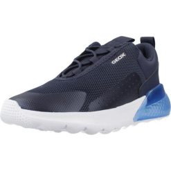 Buty GEOX J ACTIVART ILLUMINUS Niebieski. Niebieskie trekkingi męskie Geox, trekkingowe. Za 199.99 zł.