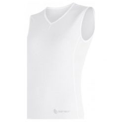 Sensor Koszulka Coolmax Air V-Neck White Xl. Białe koszulki sportowe damskie Sensor, bez rękawów. Za 109.00 zł.
