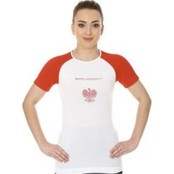 Brubeck Koszulka damska 3D Husar PRO z krótkim rękawem biało-czerwona r.M (SS12110). Koszulki sportowe damskie marki Brubeck. Za 99.99 zł.